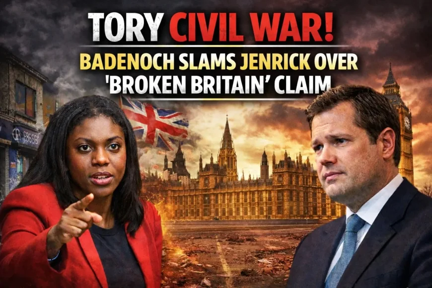 Tory Civil War: Badenoch Slams Jenrick Over ‘Broken Britain’ Claim