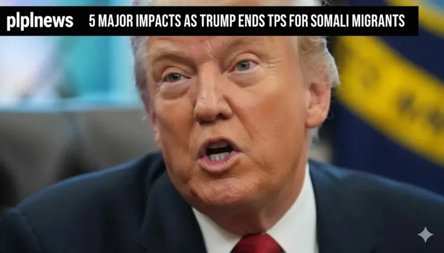 5 Major Impacts as Trump Ends TPS for Somali Migrants