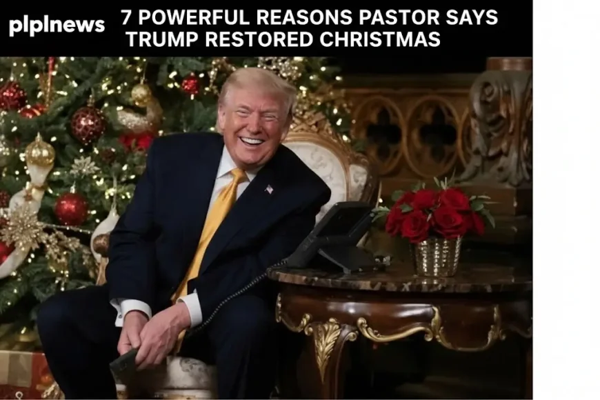 7 Powerful Reasons Pastor Says Trump Restored Christmas