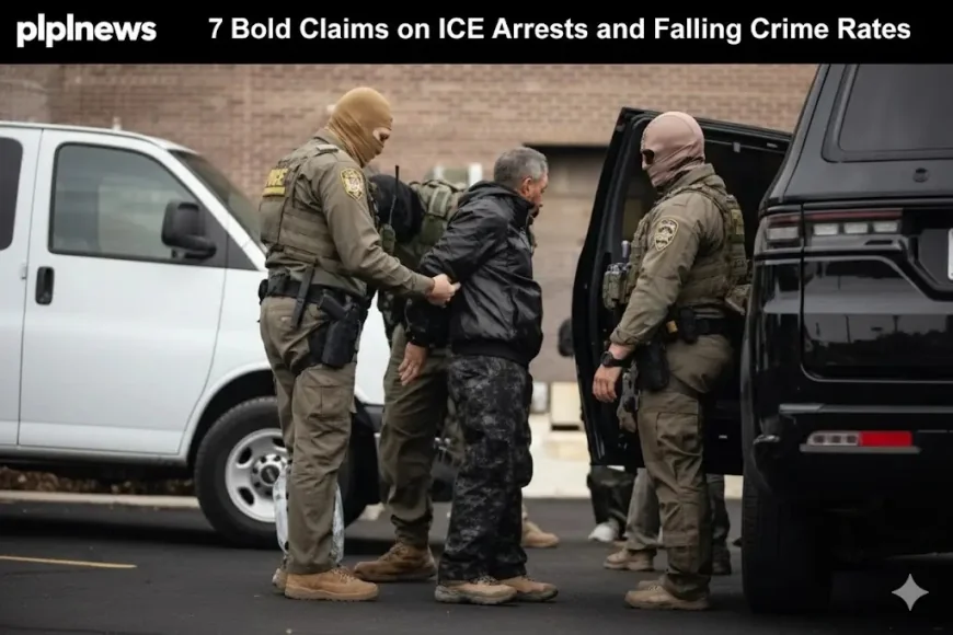 7 Bold Claims on ICE Arrests and Falling Crime Rates