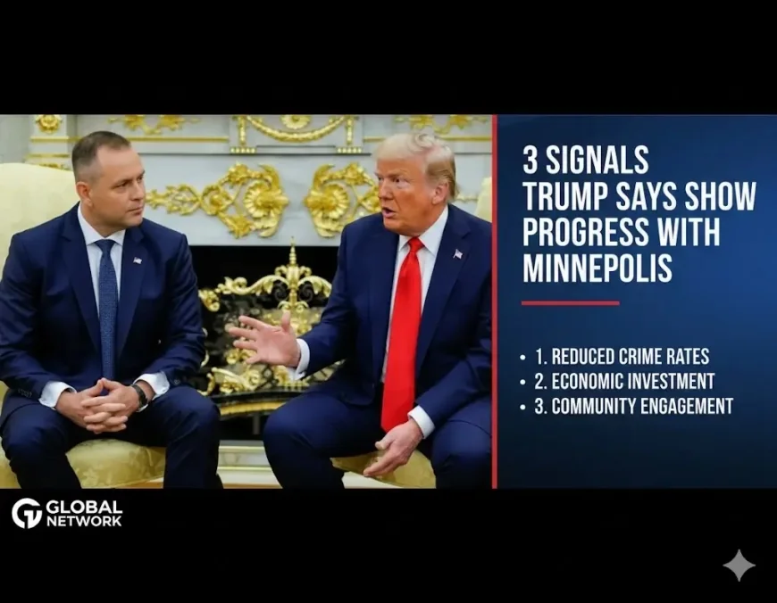 3 Signals Trump Says Show Progress With Minneapolis
