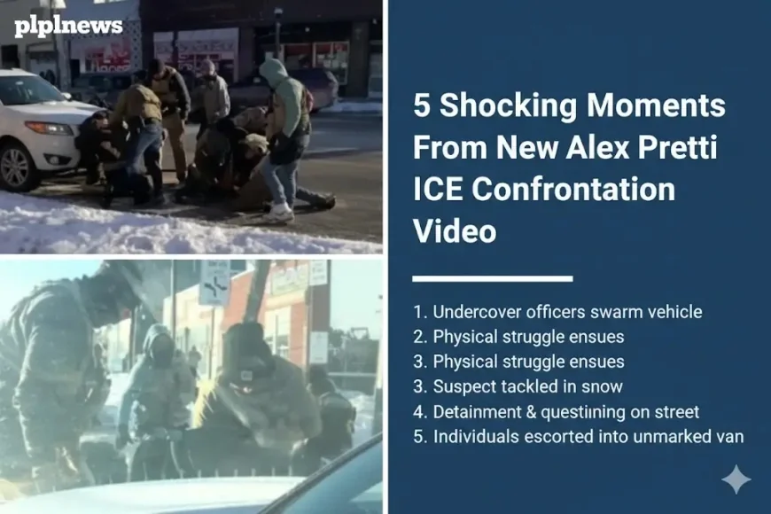 5 Shocking Moments From New Alex Pretti ICE Confrontation Video