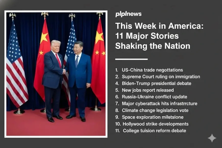This Week in America: 11 Major Stories Shaking the Nation