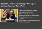 7 Reasons Trump’s Message Is Igniting America This Week