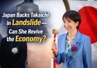 Japan Backs Takaichi in Landslide—Can She Revive the Economy?