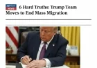 6 Hard Truths: Trump Team Moves to End Mass Migration