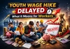 Youth Wage Hike Delayed — What It Means for Workers
