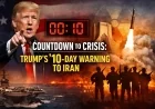 Countdown to Crisis: Trump’s 10-Day Warning to Iran