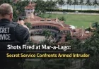 Mar-a-Lago Lockdown: Secret Service Shoots Armed Intruder