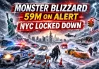Monster Blizzard: 59M on Alert, NYC Locked Down