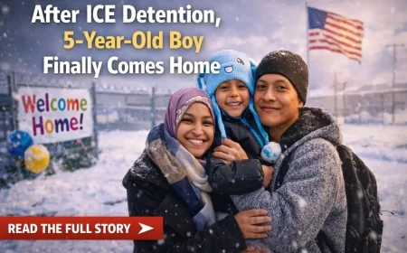 After ICE Detention, 5-Year-Old Boy Finally Comes Home