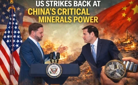 US Strikes Back at China’s Critical Minerals Power