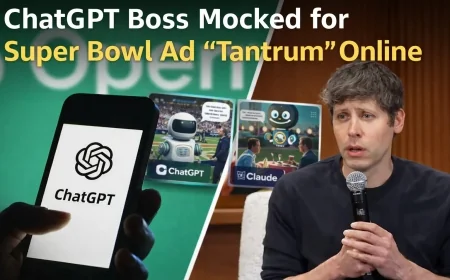 ChatGPT Boss Mocked for Super Bowl Ad “Tantrum” Online
