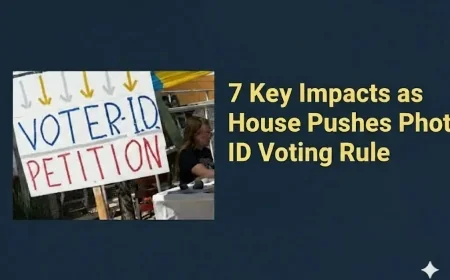 7 Key Impacts as House Pushes Photo ID Voting Rule