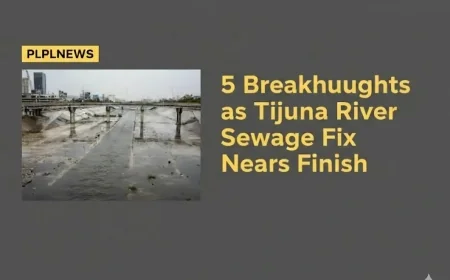 5 Breakthroughs as Tijuana River Sewage Fix Nears Finish