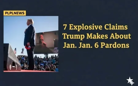 7 Explosive Claims Trump Makes About Jan. 6 Pardons