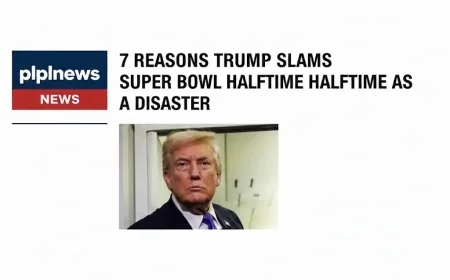 7 Reasons Trump Slams Super Bowl Halftime as a Disaster