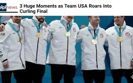 3 Huge Moments as Team USA Roars Into Curling Final