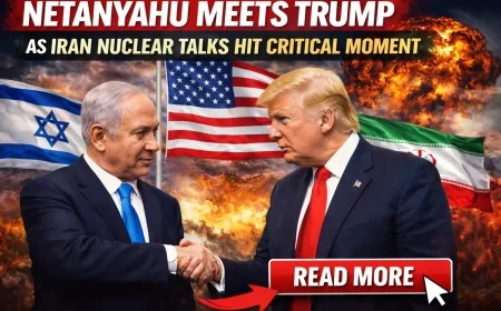 Netanyahu Meets Trump as Iran Nuclear Talks Hit Critical Moment