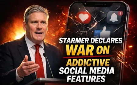 Starmer Declares War on Addictive Social Media Features