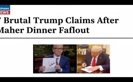 7 Brutal Trump Claims After Maher Dinner Fallout