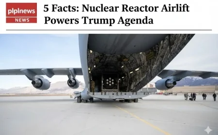 5 Facts: Nuclear Reactor Airlift Powers Trump Agenda