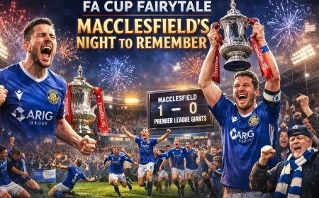 FA Cup Fairytale: Macclesfield’s Night to Remember