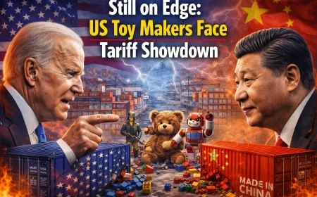 Still on Edge: US Toy Makers Face Tariff Showdown