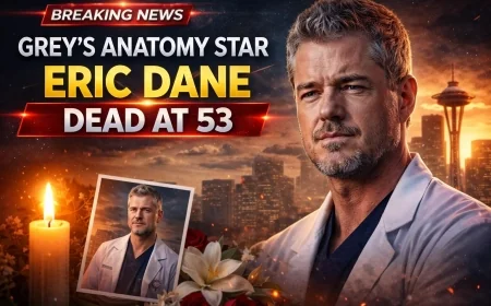 Grey’s Anatomy Star Eric Dane Dead at 53