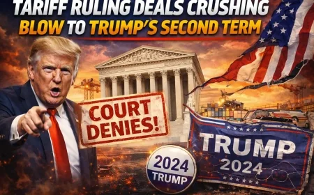 Tariff Ruling Deals Crushing Blow to Trump’s Second Term
