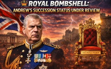Royal Bombshell: Andrew’s Succession Status Under Review