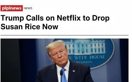 Trump Calls on Netflix to Drop Susan Rice Now