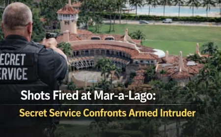 Mar-a-Lago Lockdown: Secret Service Shoots Armed Intruder