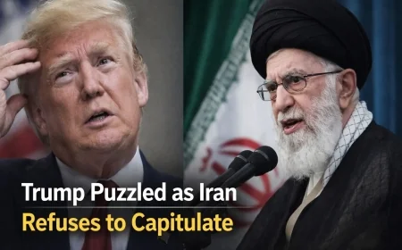 Trump Puzzled as Iran Refuses to Capitulate