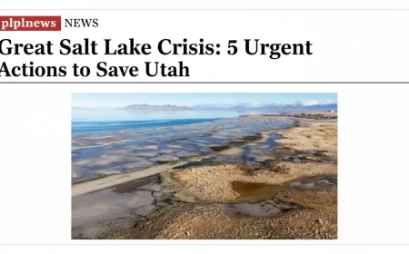 Great Salt Lake Crisis: 5 Urgent Actions to Save Utah