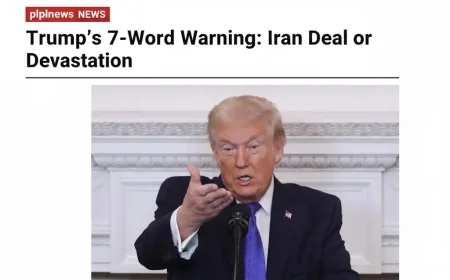 Trump’s 7-Word Warning: Iran Deal or Devastation
