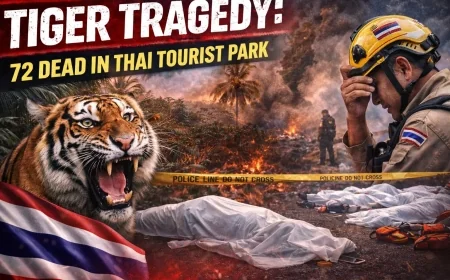 Tiger Tragedy: 72 Dead in Thai Tourist Park
