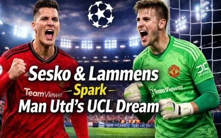 Sesko & Lammens Spark Man Utd’s UCL Dream