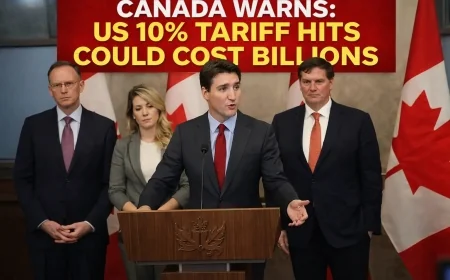 Canada Warns: US 10% Tariff Hits Could Cost Billions