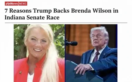 7 Reasons Trump Backs Brenda Wilson in Indiana Senate Race