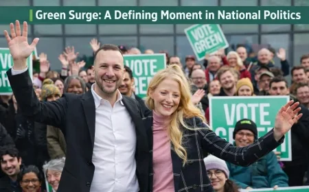 Green Surge: A Defining Moment in National Politics