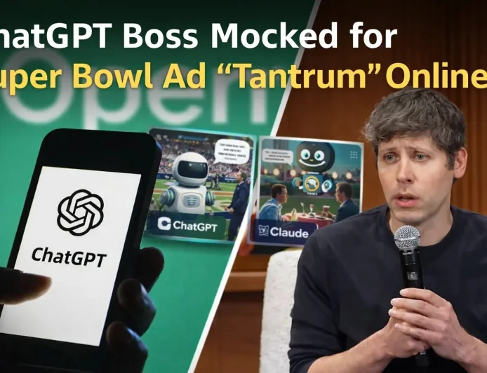 ChatGPT Boss Mocked for Super Bowl Ad “Tantrum” Online