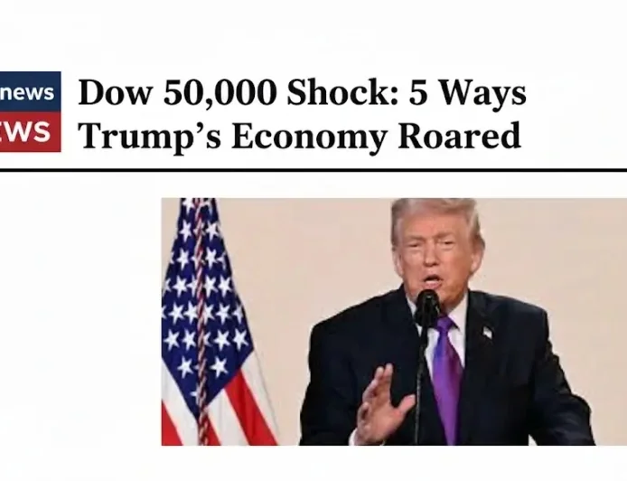 Dow 50,000 Shock: 5 Ways Trump’s Economy Roared