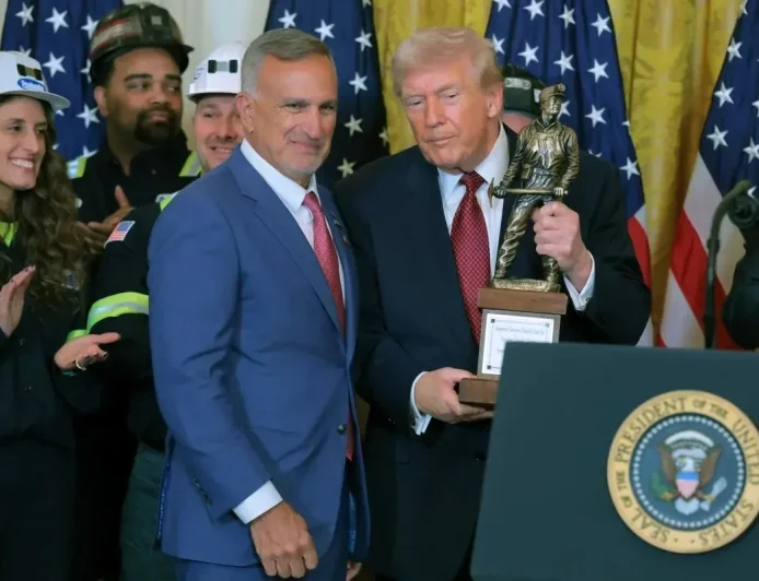 Trump Touts ‘Champion of Beautiful Clean Coal’ at White House