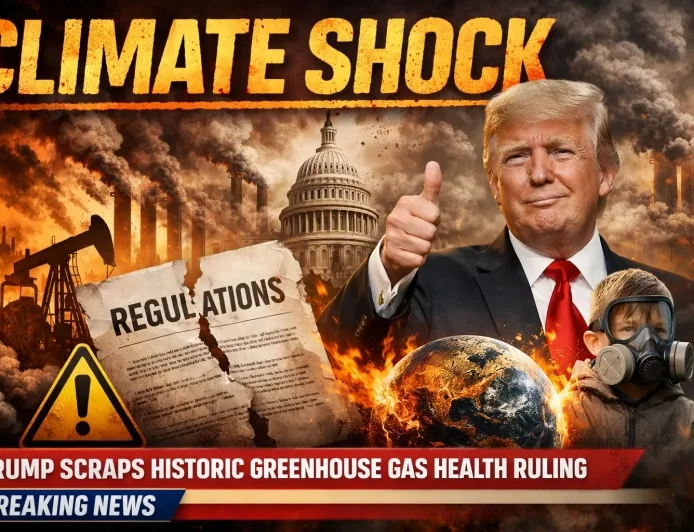 Climate Shock: Trump Scraps Historic Greenhouse Gas Health Ruling