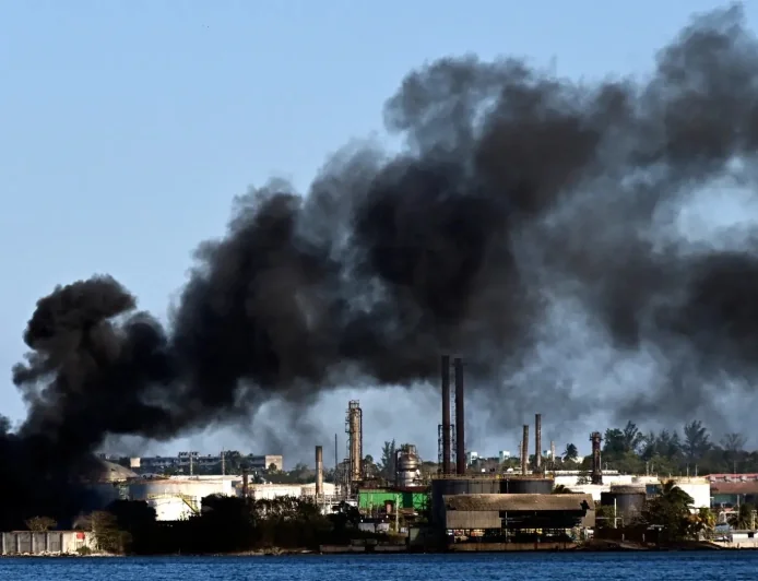 Fuel Crisis Worsens as Cuba Oil Refinery Erupts in Flames