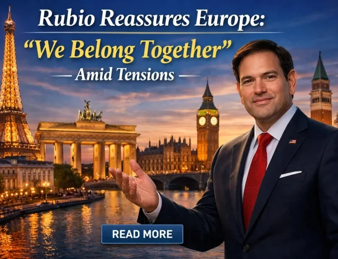 Rubio Reassures Europe: ‘We Belong Together’ Amid Tensions