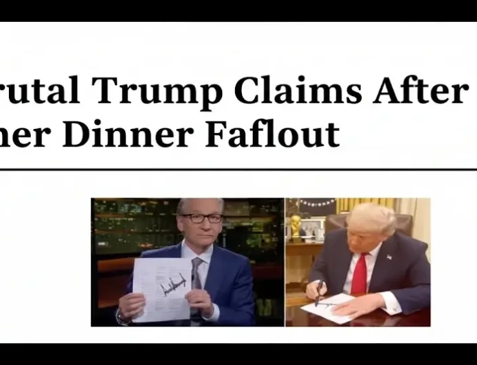 7 Brutal Trump Claims After Maher Dinner Fallout