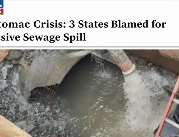 Potomac Crisis: 3 States Blamed for Massive Sewage Spill