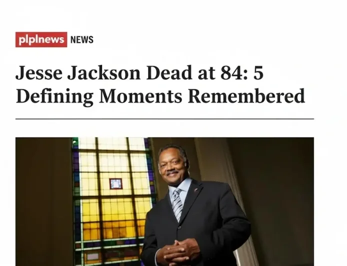 Jesse Jackson Dead at 84: 5 Defining Moments Remembered